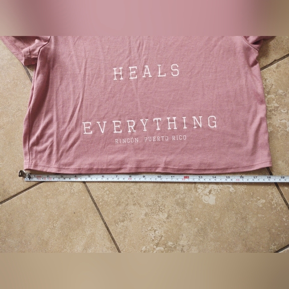 COASTAL CLASSICS PUERTO RICO Beach Summer T-Shirt SALTWATER HEALS EVERYTHING SM - Picture 8 of 16